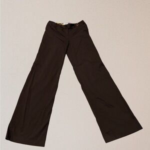 Milly of New York Brown Wide Leg Pants